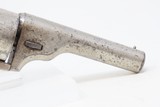 c1873 Antique CIVIL WAR COLT Model 1862 Pocket NAVY .38 RIMFIRE RevolverWith Stagecoach Holdup Cylinder Scene & Nickel Finish - 19 of 19