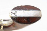 c1873 Antique CIVIL WAR COLT Model 1862 Pocket NAVY .38 RIMFIRE RevolverWith Stagecoach Holdup Cylinder Scene & Nickel Finish - 13 of 19