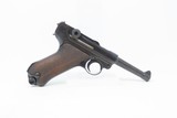 World War II THIRD REICH German MAUSER “byf” Code “41” Date LUGER PistolGerman Semi-Auto Sidearm with EAGLE/655 Proof - 16 of 19