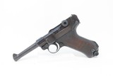 World War II THIRD REICH German MAUSER “byf” Code “41” Date LUGER PistolGerman Semi-Auto Sidearm with EAGLE/655 Proof - 2 of 19