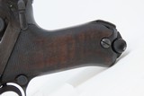 World War II THIRD REICH German MAUSER “byf” Code “41” Date LUGER PistolGerman Semi-Auto Sidearm with EAGLE/655 Proof - 3 of 19
