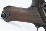 World War II THIRD REICH German MAUSER “byf” Code “41” Date LUGER PistolGerman Semi-Auto Sidearm with EAGLE/655 Proof - 17 of 19