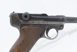 Rare DWM BULGARIAN CONTRACT Model 1908 9x19mm LUGER PISTOL C&R Parabellum
WORLD WAR I & II Military Pistol with HOLSTER - 19 of 21