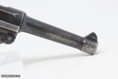 Rare DWM BULGARIAN CONTRACT Model 1908 9x19mm LUGER PISTOL C&R ParabellumWORLD WAR I & II Military Pistol with HOLSTER - Image 20 of 21