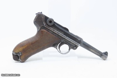 Rare DWM BULGARIAN CONTRACT Model 1908 9x19mm LUGER PISTOL C&R ParabellumWORLD WAR I & II Military Pistol with HOLSTER - Image 17 of 21