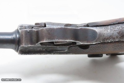 Rare DWM BULGARIAN CONTRACT Model 1908 9x19mm LUGER PISTOL C&R ParabellumWORLD WAR I & II Military Pistol with HOLSTER - Image 13 of 21