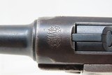 Rare DWM BULGARIAN CONTRACT Model 1908 9x19mm LUGER PISTOL C&R Parabellum
WORLD WAR I & II Military Pistol with HOLSTER - 9 of 21