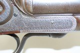 BOND & JAMES British Antique Double Barrel Shotgun 12 Gauge Damascus 1870s
2 1/2” Black Powder Swivel Underlever - 13 of 19