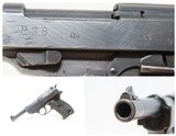 WORLD WAR II 3rd Reich German SPREEWERKE cyq Code P.38 Semi-Auto C&R Pistol United GERMAN Armed Forces “Wehrmacht” 9mm Sidearm - 1 of 19