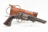 ENGRAVED Antique CIVIL WAR Era MANHATTAN ARMS .31 Caliber POCKET Revolver
With Stagecoach Robbery Cylinder Scene Similar to Colt’s! - 3 of 23