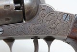 ENGRAVED Antique CIVIL WAR Era MANHATTAN ARMS .31 Caliber POCKET Revolver
With Stagecoach Robbery Cylinder Scene Similar to Colt’s! - 9 of 23