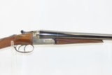 British C.H. SMITH & SONS Double Barrel SxS 12 Gauge C&R HAMMERLESS Shotgun ROARING TWENTIES Era BOXLOCK Fowling Piece - 15 of 18