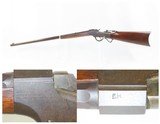 1870s Antique J.M. MARLIN .22 S, L, LR RIMFIRE Ballard No. 2 SPORTING Rifle Single Shot Falling Block w/Octagon Barrel - 1 of 19