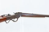 1870s Antique J.M. MARLIN .22 S, L, LR RIMFIRE Ballard No. 2 SPORTING Rifle Single Shot Falling Block w/Octagon Barrel - 16 of 19