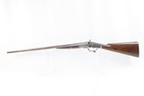 Antique ENGRAVED British FREDERIC T. BAKER Double Barrel “HAMMER” ShotgunUNDERLEVER English Fowling Piece - 2 of 21