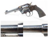c1903 COLT NEW ARMY & NAVY .38 Caliber Long Colt Double Action REVOLVER C&R First DA Swing Out Cylinder Used by the US Military - 1 of 18