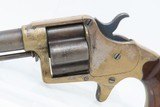 Rare LONDON CASED Antique COLT CLOVERLEAF .41 Cal. RF Spur Trigger Revolver SECOND YEAR “Jim Fisk” Model with .41 Caliber Ammo - 9 of 24