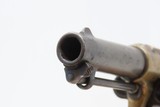 Rare LONDON CASED Antique COLT CLOVERLEAF .41 Cal. RF Spur Trigger Revolver SECOND YEAR “Jim Fisk” Model with .41 Caliber Ammo - 11 of 24