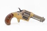 Rare LONDON CASED Antique COLT CLOVERLEAF .41 Cal. RF Spur Trigger Revolver SECOND YEAR “Jim Fisk” Model with .41 Caliber Ammo - 21 of 24
