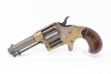 Rare LONDON CASED Antique COLT CLOVERLEAF .41 Cal. RF Spur Trigger Revolver SECOND YEAR “Jim Fisk” Model with .41 Caliber Ammo - 7 of 24
