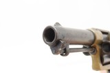 Rare LONDON CASED Antique COLT CLOVERLEAF .41 Cal. RF Spur Trigger Revolver SECOND YEAR “Jim Fisk” Model with .41 Caliber Ammo - 17 of 24