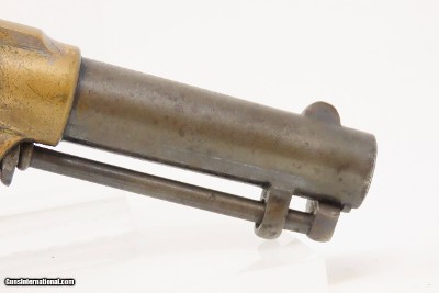 Rare LONDON CASED Antique COLT CLOVERLEAF .41 Cal. RF Spur Trigger Revolver SECOND YEAR “Jim Fisk” Model with .41 Caliber Ammo - Image 24 of 24