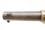 Rare LONDON CASED Antique COLT CLOVERLEAF .41 Cal. RF Spur Trigger Revolver SECOND YEAR “Jim Fisk” Model with .41 Caliber Ammo - 16 of 24