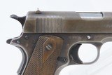 WORLD WAR I U.S. ARMY Marked COLT Model 1911 .45 Cal. Semi-Auto Pistol C&Rw/ US ENGER-KRESS LEATHER HOLSTER - 25 of 25