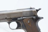 WORLD WAR I U.S. ARMY Marked COLT Model 1911 .45 Cal. Semi-Auto Pistol C&Rw/ US ENGER-KRESS LEATHER HOLSTER - 7 of 25