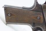 WORLD WAR I U.S. ARMY Marked COLT Model 1911 .45 Cal. Semi-Auto Pistol C&Rw/ US ENGER-KRESS LEATHER HOLSTER - 24 of 25