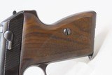 World War II POLICE MARKED German MAUSER Model HSc 7.65x17mm .32 Pistol C&REAGLE/L with Altered Leather Shoulder Holster - 5 of 19