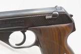 World War II POLICE MARKED German MAUSER Model HSc 7.65x17mm .32 Pistol C&REAGLE/L with Altered Leather Shoulder Holster - 6 of 19