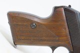 World War II POLICE MARKED German MAUSER Model HSc 7.65x17mm .32 Pistol C&REAGLE/L with Altered Leather Shoulder Holster - 17 of 19