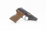 World War II POLICE MARKED German MAUSER Model HSc 7.65x17mm .32 Pistol C&REAGLE/L with Altered Leather Shoulder Holster - 16 of 19