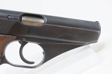 World War II POLICE MARKED German MAUSER Model HSc 7.65x17mm .32 Pistol C&REAGLE/L with Altered Leather Shoulder Holster - 19 of 19