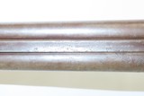 Antique BAKER GUN Co Double Barrel SxS HAMMER Shotgun Coach Length 12 Gauge By L.C. Smith “W.F. & Co” Marked - 11 of 22