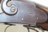 Antique BAKER GUN Co Double Barrel SxS HAMMER Shotgun Coach Length 12 Gauge By L.C. Smith “W.F. & Co” Marked - 7 of 22