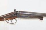 Belgian DOUBLE BARREL Rifle & Shotgun Hammer CAPE GUN C&R Engraved GOLD
Underlever 12 Gauge & .38 (9.6mm) - 17 of 20