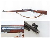 US Military Trainer WINCHESTER Model 1885 Low Wall WINDER Rifle C&R U.S. Ordnance Flaming Bomb w/ 52 WINCHESTER Barrel - 1 of 21