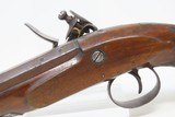 ENGRAVED Antique SMITH Marked British .60 Cal. FLINTLOCK COAT/BELT PistolEarly 19th Century Self Defense Weapon - 18 of 19
