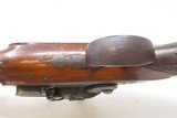 ENGRAVED Antique SMITH Marked British .60 Cal. FLINTLOCK COAT/BELT PistolEarly 19th Century Self Defense Weapon - 14 of 19