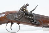 ENGRAVED Antique SMITH Marked British .60 Cal. FLINTLOCK COAT/BELT PistolEarly 19th Century Self Defense Weapon - 4 of 19