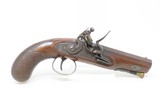 ENGRAVED Antique SMITH Marked British .60 Cal. FLINTLOCK COAT/BELT PistolEarly 19th Century Self Defense Weapon - 2 of 19