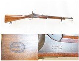 Antique BARNETT COMMERCIAL Pattern ARTILLERY Rifled Carbine LONDON Civil War Period Handy Rifle, Very Clean - 1 of 20