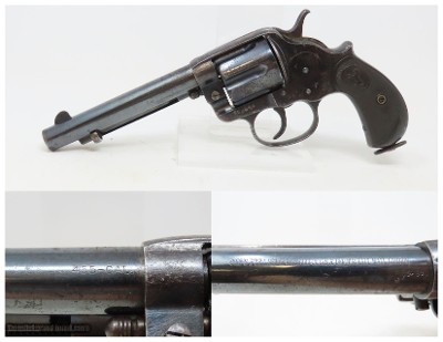 Antique COLT LONDON Model 1878 .455 Caliber Revolver with PALL MALL ADDRESS SCARCE 1880s Double Action in .455 Eley Caliber