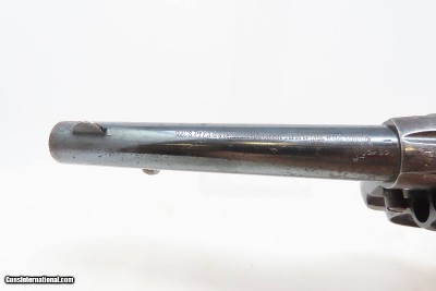 Antique COLT LONDON Model 1878 .455 Caliber Revolver with PALL MALL ADDRESS SCARCE 1880s Double Action in .455 Eley Caliber - Image 11 of 19