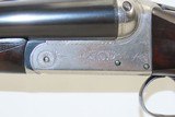 Factory Engraved ARMY & NAVY C.S.L. Double Barrel HAMMERLESS Shotgun C&R
Side by Side 12 Gauge Boxlock Shotgun - 6 of 18