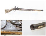 Antique MOROCCAN/NORTH ARFICAN Style .70 Caliber FLINTLOCK Decorated Musket Unique Flintlock Musket from the Middle East