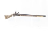 Antique MOROCCAN/NORTH ARFICAN Style .70 Caliber FLINTLOCK Decorated Musket Unique Flintlock Musket from the Middle East - 2 of 18