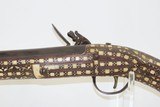 Antique MOROCCAN/NORTH ARFICAN Style .70 Caliber FLINTLOCK Decorated Musket Unique Flintlock Musket from the Middle East - 15 of 18